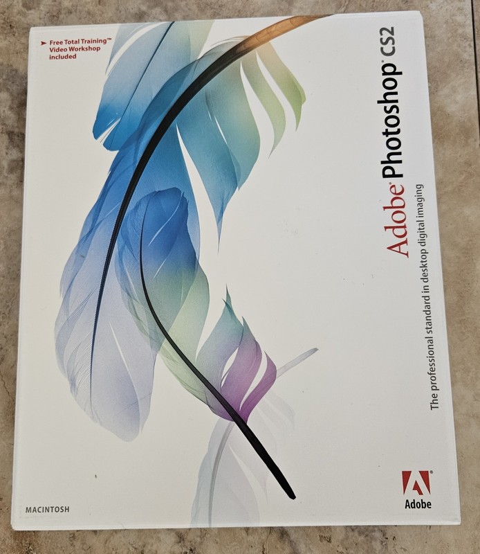 Adobe PhotoShop CS2 for Macintosh w/ Training Video CD and Guide 