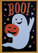 Happy Halloween Greeting Card  Envelope 4x6" .