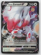 Lost Origin Hisuian Zoroark V 146/196 Pokemon ultra raro quasi nuovo aky CG funziona