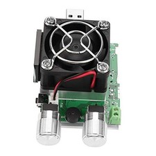 35W Adjustable USB Load Tester with LCD, Constant Current Electronic Load for