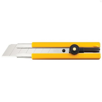 OLFA-5006 OLFA 25mm H-1 Extra Heavy-Duty Rubber Grip Utility Knife