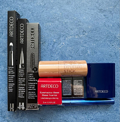 ARTDECO 9-teiliges Konvolut Liquid Liner, Bronze Stick, Eyeshadow Base NEU