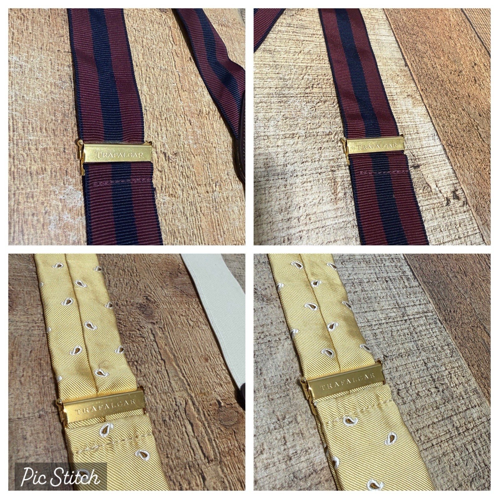 Trafalgar 2 Pair Bundle Adjustable Suspenders - image 3