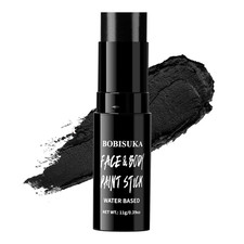 BOBISUKA Black Face  Body Paint Stick Washable Water-Based Face Paint Makeup St