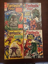 Fantastic Four #57-60 Silver Age Doom Surfer Run 1967-68 Marvel