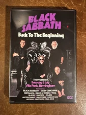 Back To The Beginning Festival Full Shows Black Sabbath, Ozzy DVD and B/R