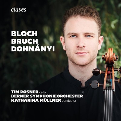Tim Posner Tim Posner: Bloch/Bruch/Dohnányi (CD) Album Digipak (US IMPORT)