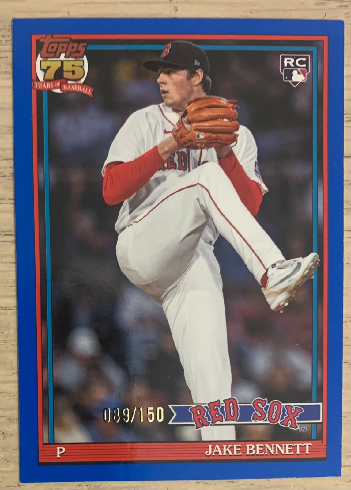 2026 Topps Baseball - Updates - 1991 Blue SP - #U91-18 Jake Bennett RC - 089/150