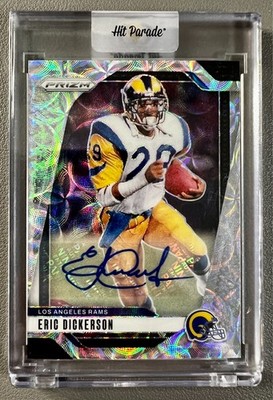 Eric Dickerson 2024 Panini Prizm Football Choice Prizm Auto #173 Rams /100