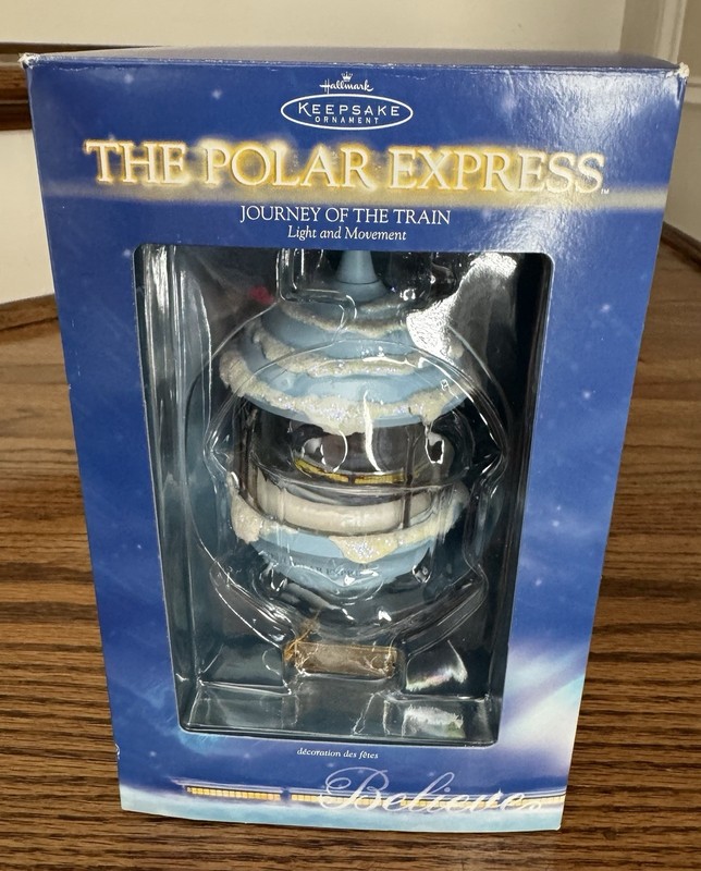 Hallmark The Polar Express Journey Of The Train Christmas Ornament
