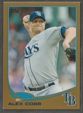 2013 Topps - Alex Cobb #53 Gold /2013