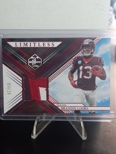 2022 Panini Limited - Limitless Materials Brandin Cooks Ruby Spotlight /25 (MEM)