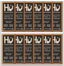 Hu Organic Salty Dark Chocolate Box 12 Bars P...