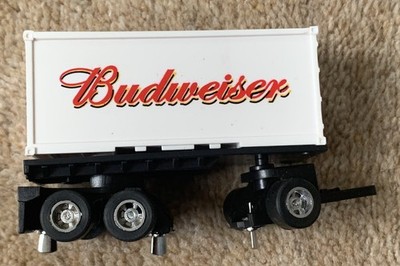 1 x Auto World Style Slot Truck Welpenanhänger + Faller HO Scale Container - Lot 220