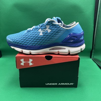 Size 10 - Under Armour Speedform Gemini Ether Blue