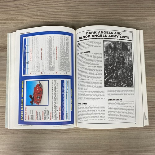 ANGELS OF DEATH CODEX WARHAMMER 40K SPACE MARINES ARMY BOOK 1996 2ND EDITION - Picture 12 of 12