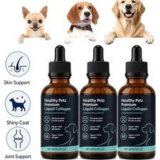 1 3 PCS Healthy Petz Premium Liquid Collagen For Dogs, Supplement With Collagen