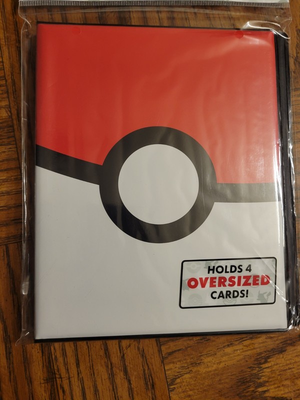 Ultra PRO Pokémon 4-Pocket Ringless Portfolio 80ct Oversized Poké Ball 85247