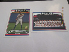JEFF FRANCOEUR 2006 TOPPS ALL STAR ROOKIE GOLD CUP & TEAM CARD #445, #601. rookie card picture