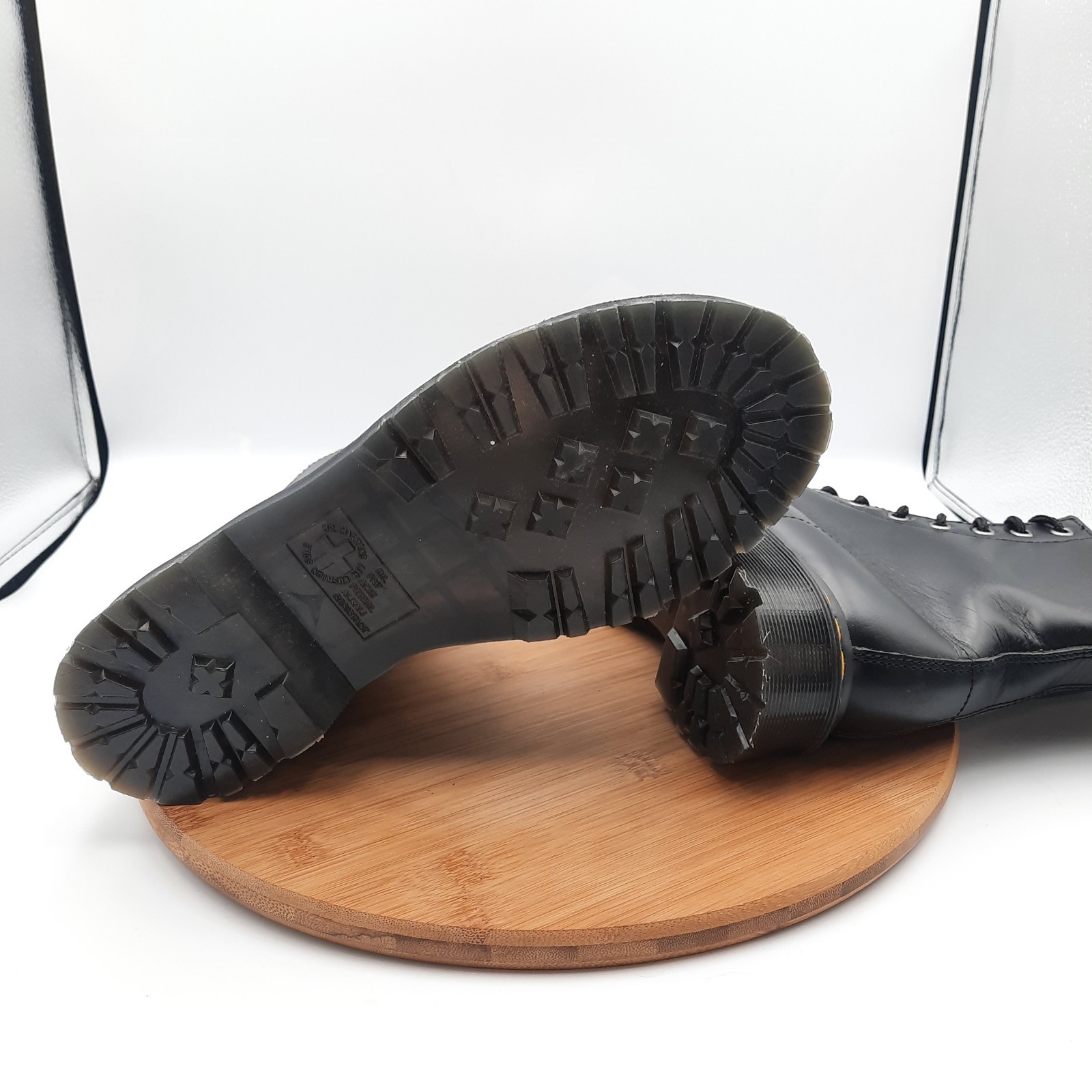 Dr Doc Martens 1460 Serena Leo Womens Size 9 Boots Black Leopard Faux Fur Lined thumbnail 7