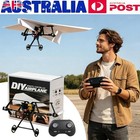 DIY Remote Control Paper Plane Power Kit 4-Channel RC Aircraft Building Parts