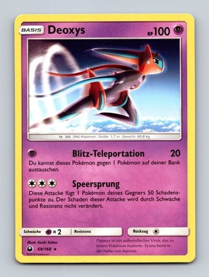 TCG Pokemon Karte Deoxys CES 69/168 DE Kouki Saitou Celestial Storm