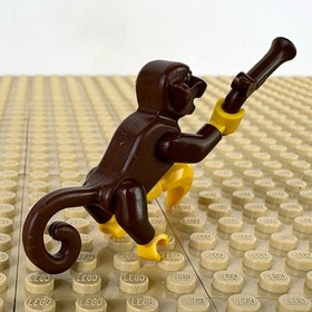 LEGO Pirates 1: Monkey, PISTOL, BANANA 2550c01, 6273, ROCK ISLAND REFUGE, 1991