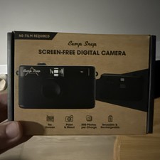 Camp Snap V105 8MP Screen-Free Digital Camera - Black