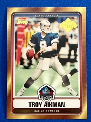 2006 Topps Tribute Hall of Fame Troy Aikman #HOFT-TA***Free Shipping***A