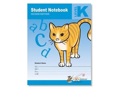 Wilson-FUNdations Student Notebook    Level K  NEW  1 (ONE) Single Paperback