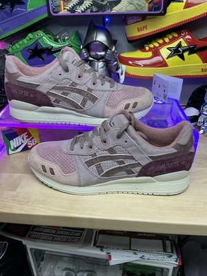 Asics Gel Lyte 3 x Kith Ronnie Fieg blush invitation only 11.5 Men.  Very Clean