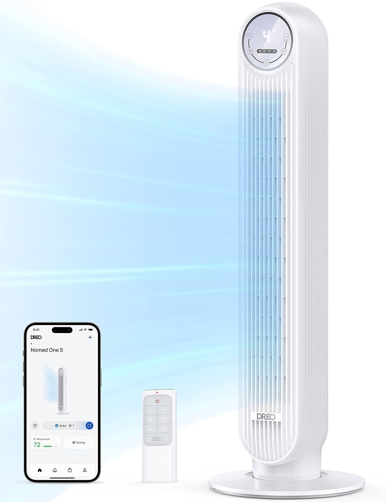 ventilateur tour silencieux – vue détaillée