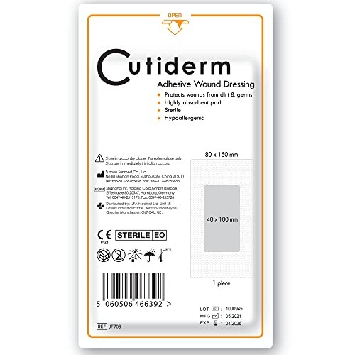 Pack of 10 Adhesive Sterile Wound Dressings - Suitable for cuts and - Picture 4 of 5