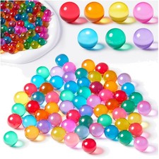 1500 Pcs Cat's Eye Glass Marbles 0.55" Bulk for Kids