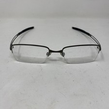 Oakley Frag Half Rim Eyeglasses Frames OX5045-0353 Pewter 53-19-140 FRAMES N468