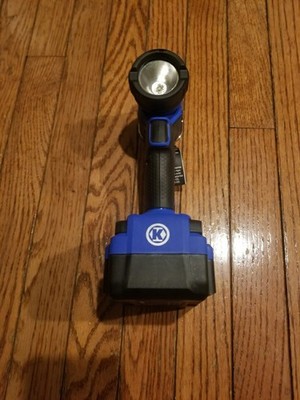 Kobalt 24V LED Flashlight 200 Lumens Rechargeable & 4.0 Ah Lithium-Ion Battery