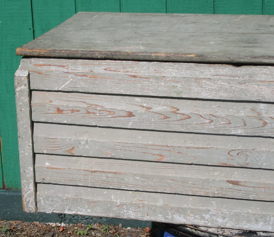 Country Adirondack Ranch House Amish Made Décor Storage Chest Trunk Coffee Table - Image 2 of 4