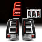 Fit 2009-2023 Dodge Ram 1500 10-18 Ram 2500 3500 LED Tail Lights Sequential Turn