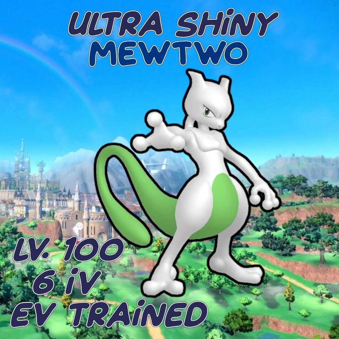 ✨ULTRA SHINY FIRE RED MEWTWO✨ LEGENDARY 6IV