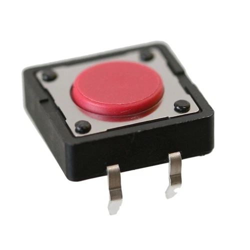 Mini-Leiterplatten-Taster 1xEIN 12x12mm für Printmontage