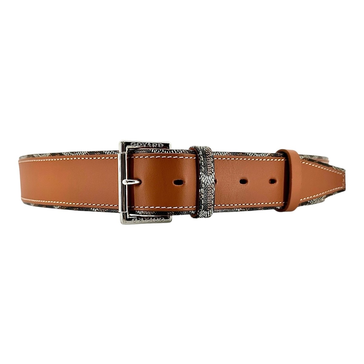Goyard Goyardine Florida Belt Brown Black | eBay display picture 1
