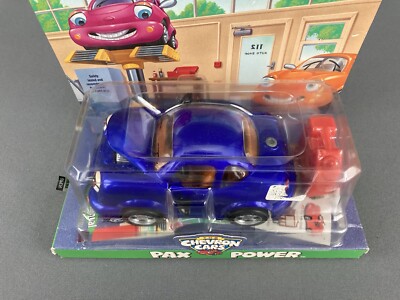 The Chevron Cars - Pax Power w/Gas Can- Blue - Blister - NIB | eBay