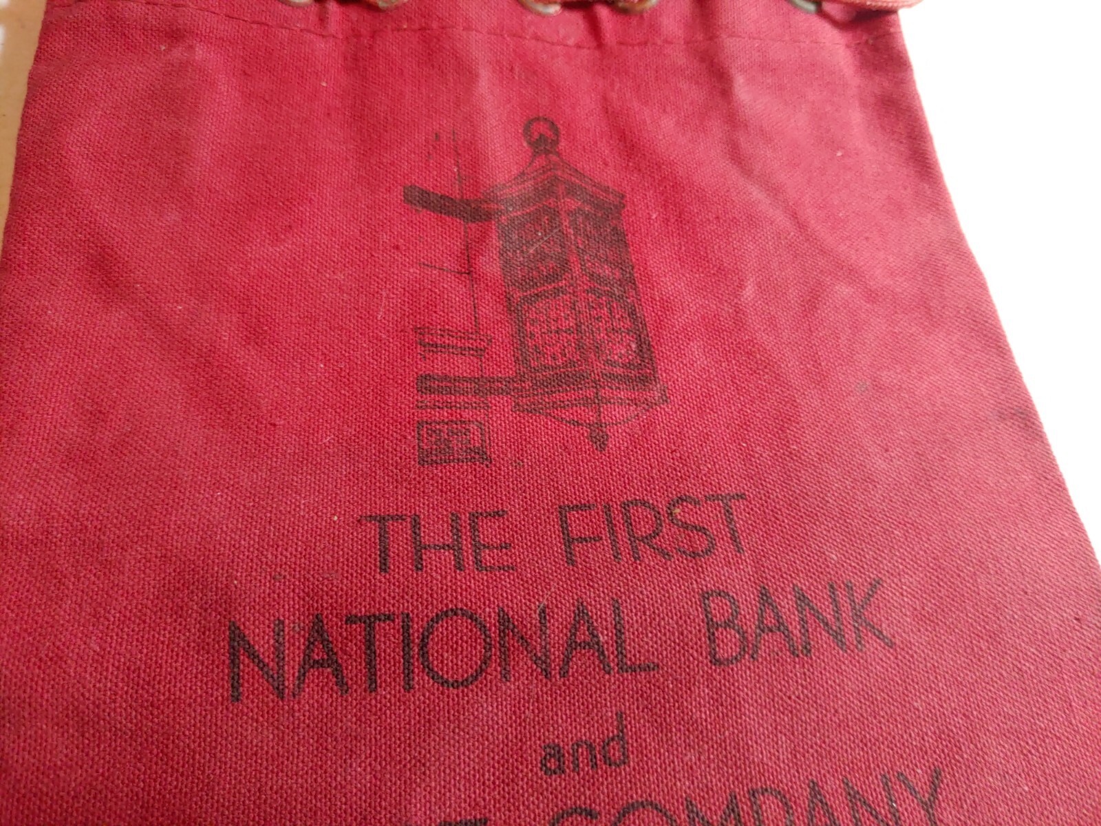 Vintage The First National Bank Mount Joy Florin PA Advertising Money