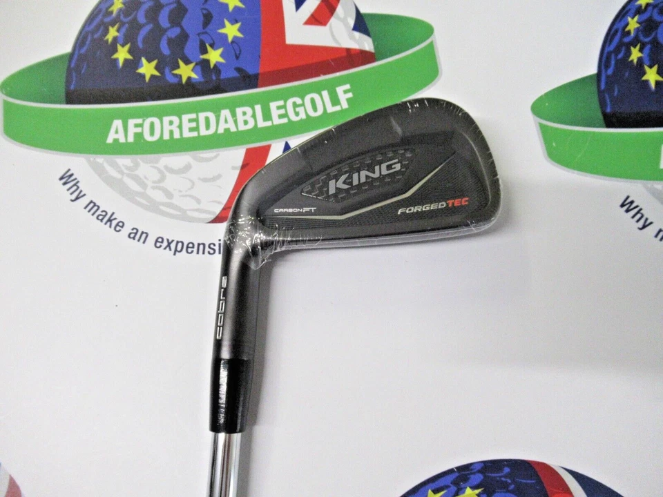 new left hand cobra forged tec black 3 iron kbs tour 120 steel shaft stiff flex - Image 2 of 4