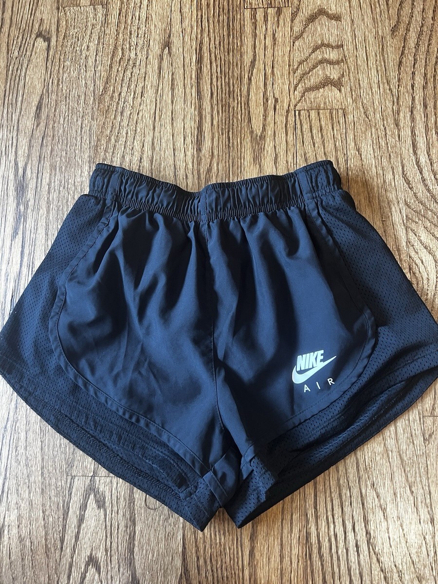 nike air black shorts womens