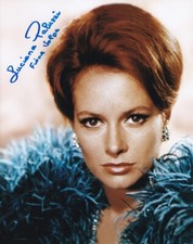 LUCIANA PALUZZI signed Autogramm 20x25m JAMES BOND in Person autograph COA