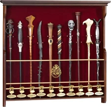 NEW Potter Noble Collection Wand Display Rack for 10 Wands (Multiple Available)
