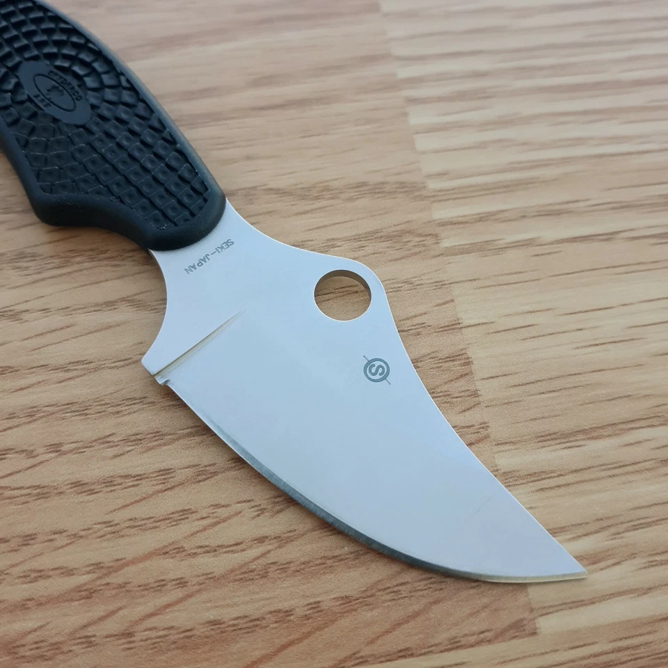 Faca fixa Spyderco ARK-Always Ready 2,5" H1 lâmina de aço preta cabo FRN 35PBK - Imagem 4 de 4