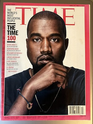 TIME Magazine - Kanye West Cover -  April 27, 2015 The Time 100 - Taylor Swift
