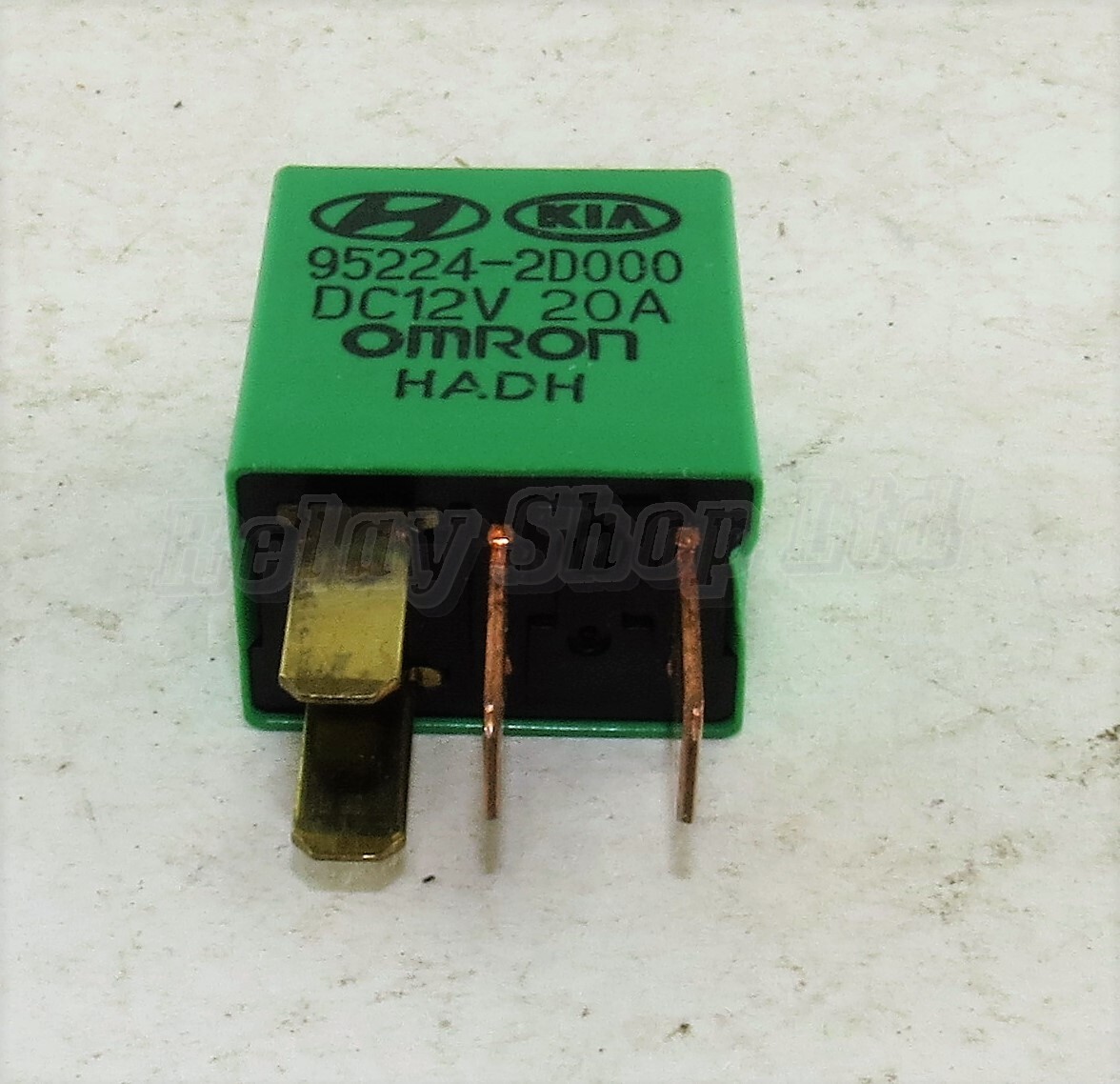 342-Hyundai & Kia (00-16) Multi-Use 4-Pin Green Relay Omron 95224